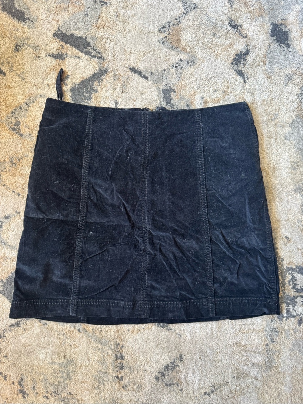 Free People Black Mini Skirt